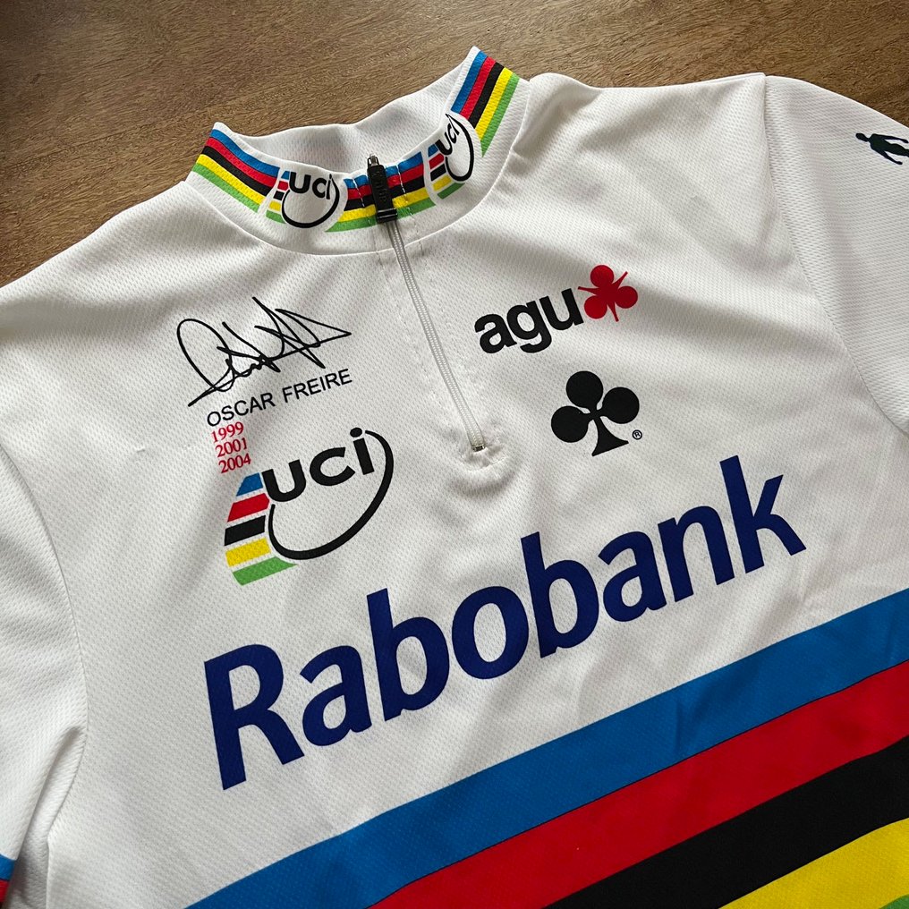 Rabobank - 自行车 - Oscar Freire - 2004 - 骑行运动衫 #3.2