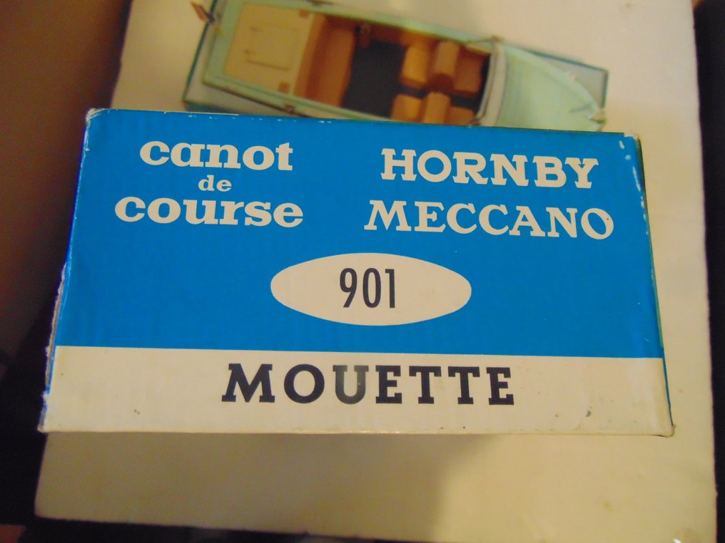 Hornby Meccano Paris - Miniatura de barco - Mouette 901 - Canoa de corrida com aviso. #3.2