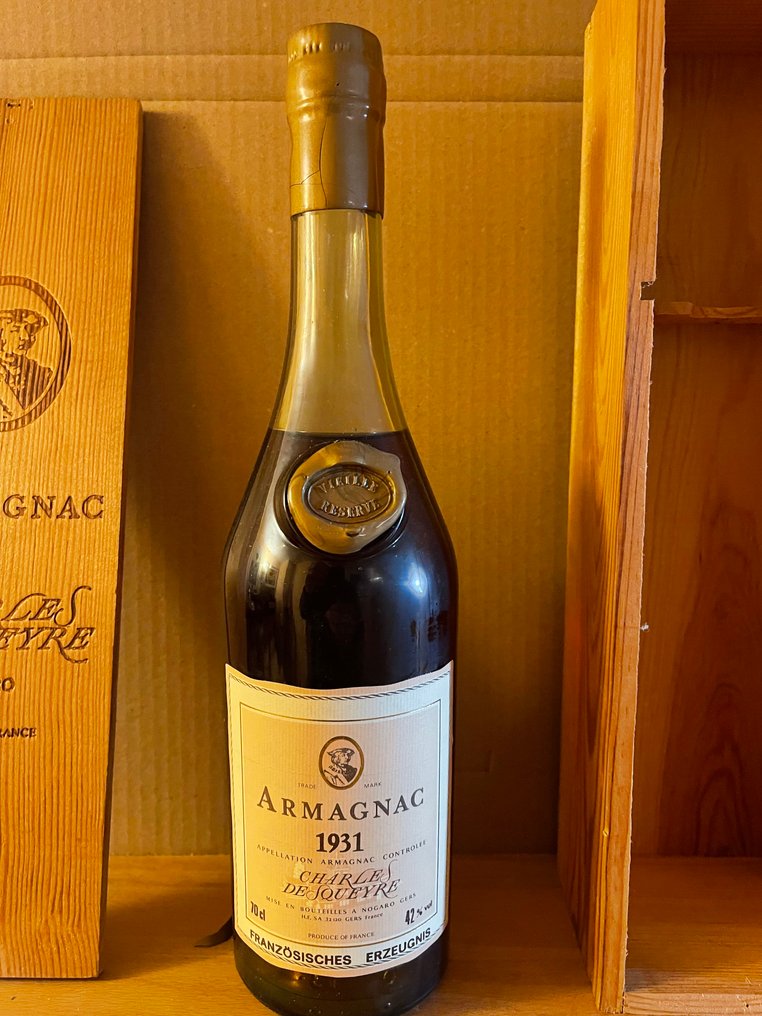 Charles de Squeyre 1931 - Armagnac Millésime  - b. 1980s - 70cl #1.0