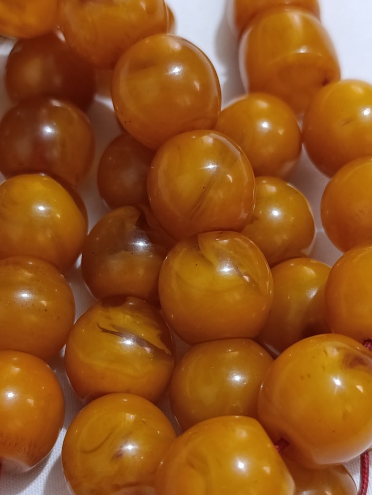 Rosenkranz - Bernstein - 1970-1980 - Seltene Gebetskette Rosenkranz #2.1