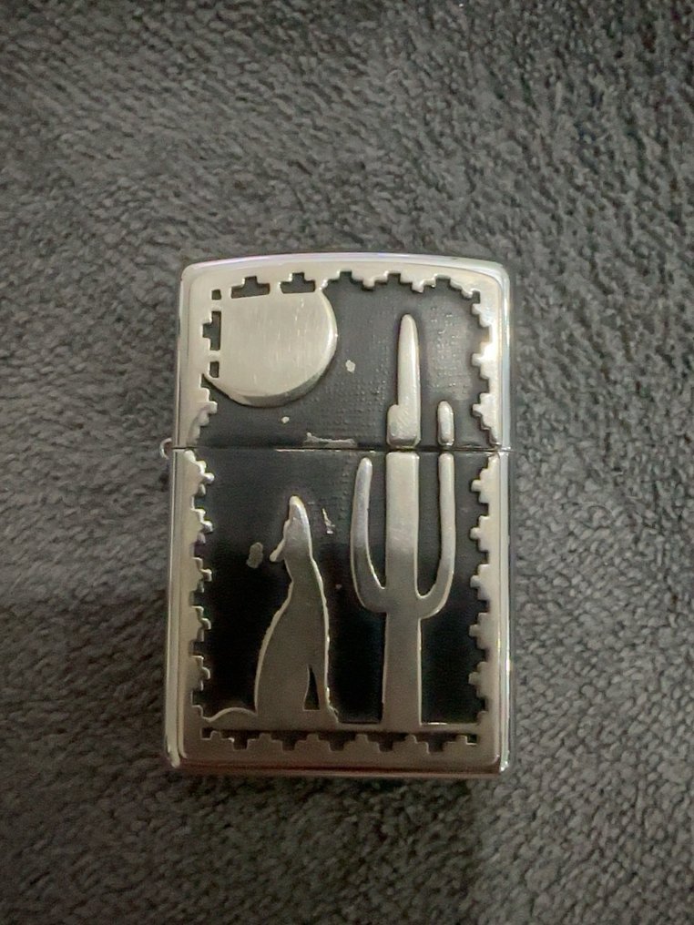 Zippo - Sem preço de reserva - Isqueiro - Aço (aço inoxidável) #1.0