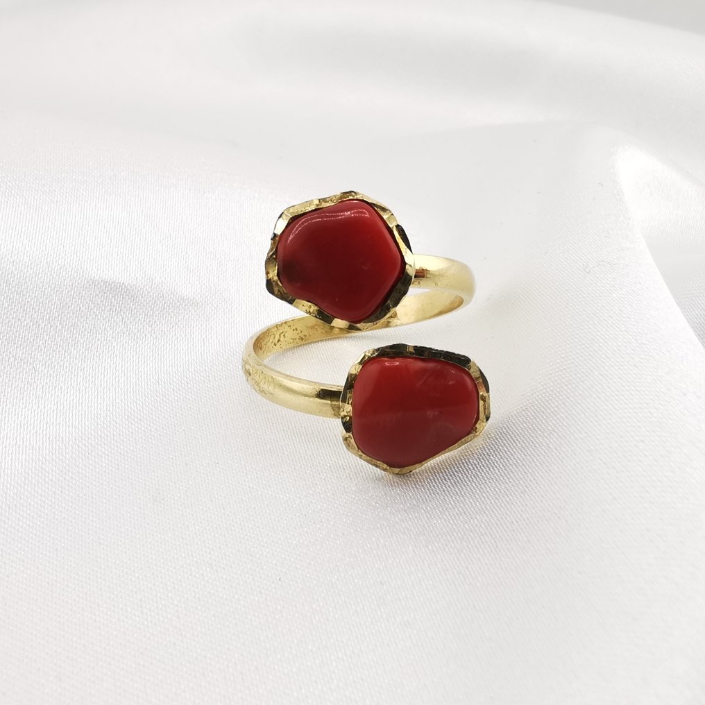 Coral - other - Ring - Italian craftsmanship #3.2
