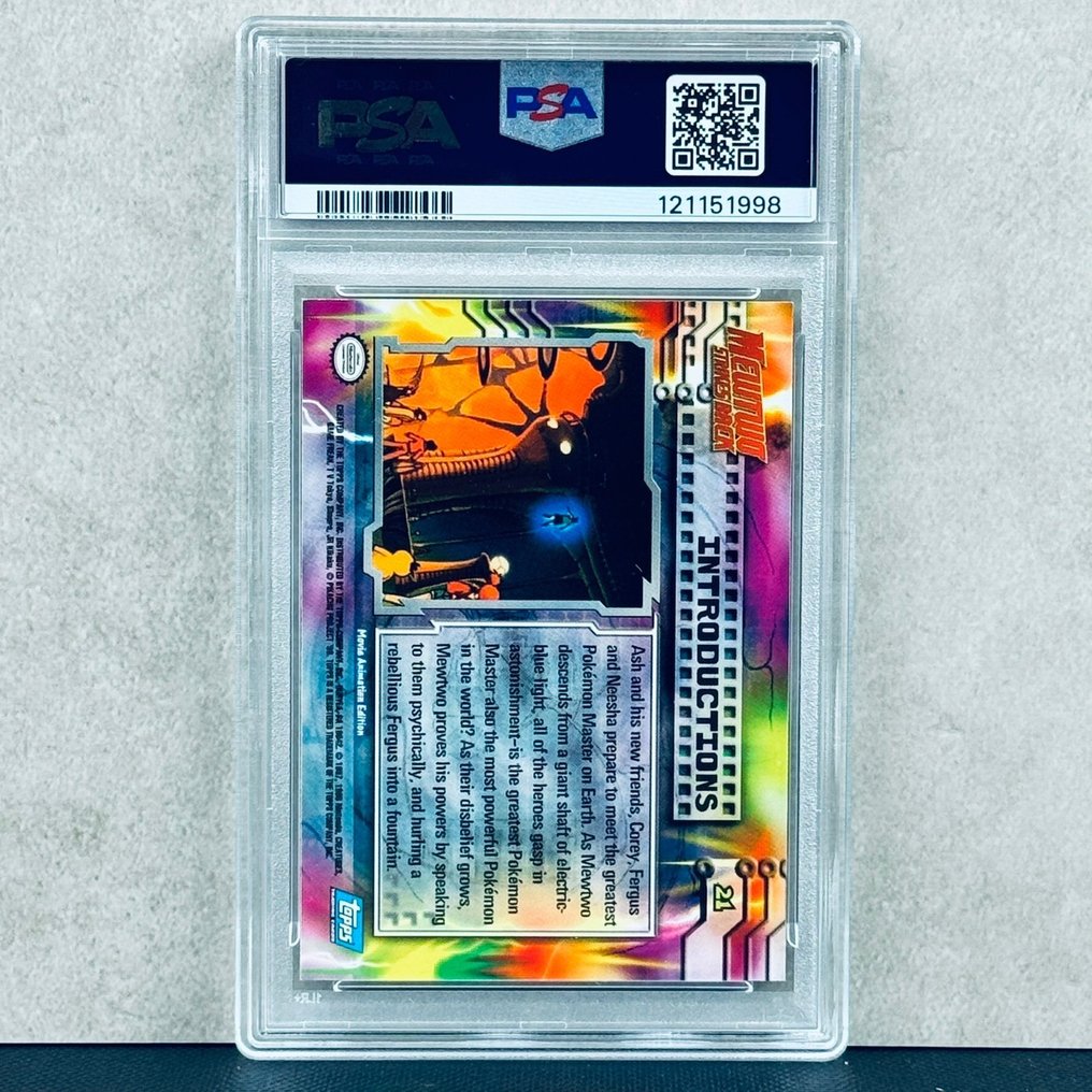 Pokémon Graded card - Movie Edition Introductions 21 - Pokémon - PSA 8 #2.1