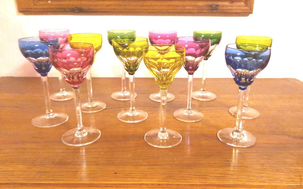 Val Saint Lambert - 葡萄酒杯 (12) - 水晶 #1.0