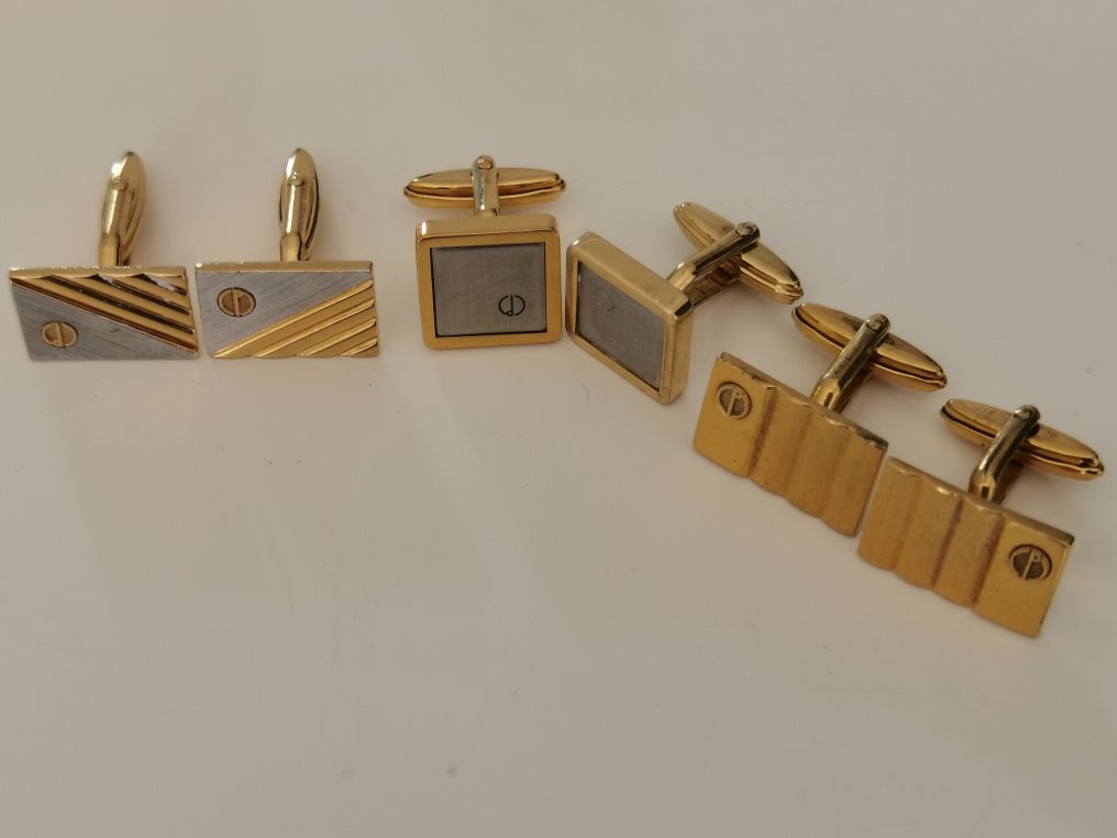Alfred Dunhill - Gullplattert - Mansjettknapper #1.0