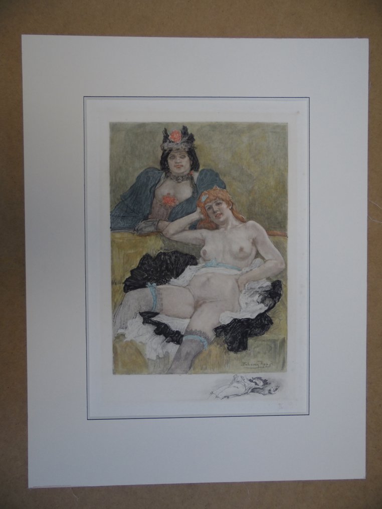 Félicien Rops (1833-1898) - Les deux amies #1.0