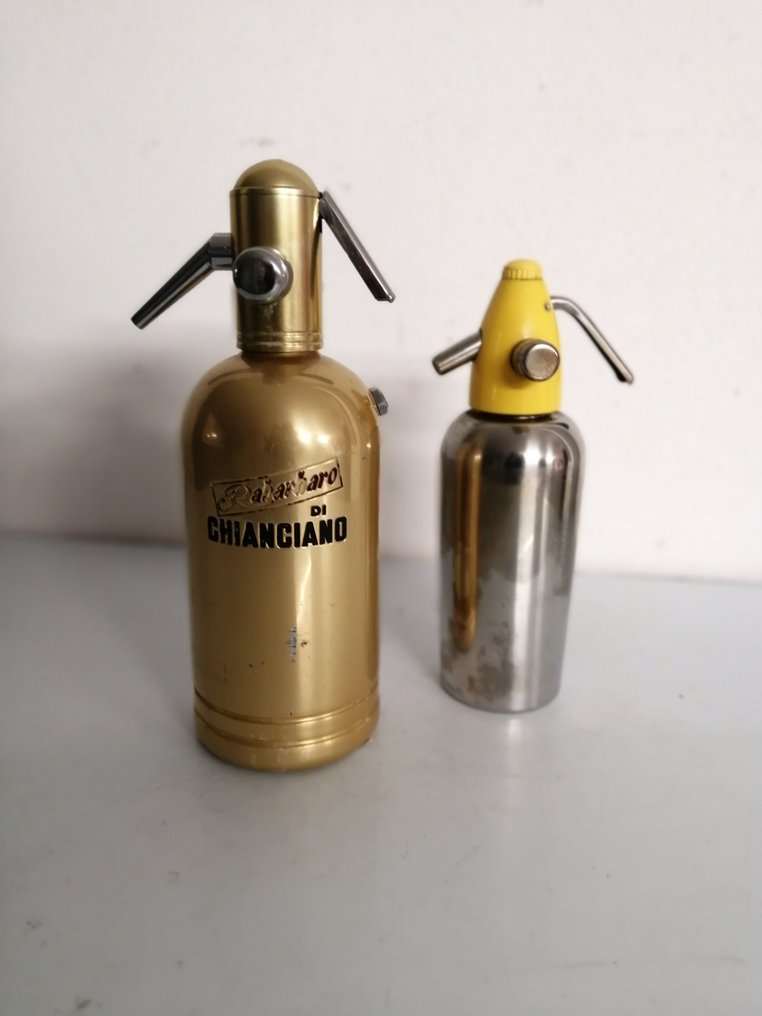 珐琅标志 - Chianciano 温泉 - 管风琴 - 意大利 - 1960年代 - 搪瓷, 铁 #1.0