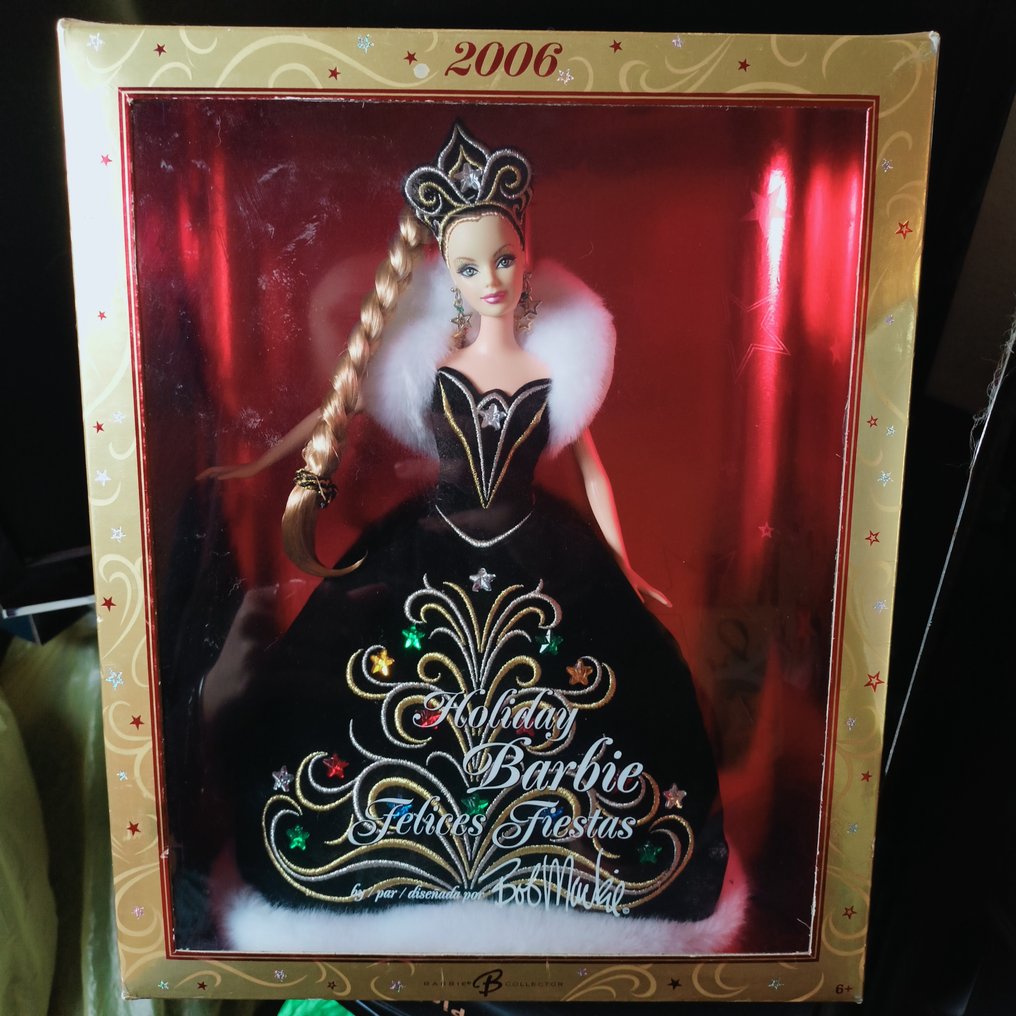 Mattel  - Κούκλα Barbie Holiday Barbie 2006 Felices Fiestas by Bob Mackie - 2000-2010 - Î—Î Î‘ #1.0
