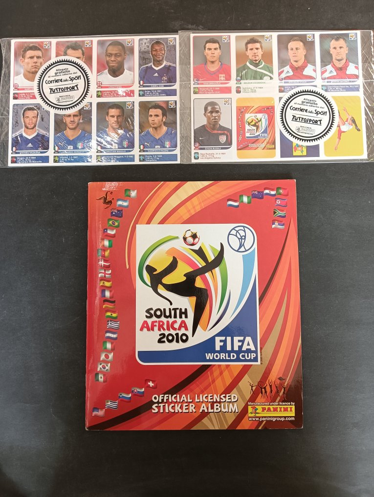 Panini World Cup South Africa 2010 completo con aggiornamenti - 1 Álbum completo - Excelente (EX) #1.0