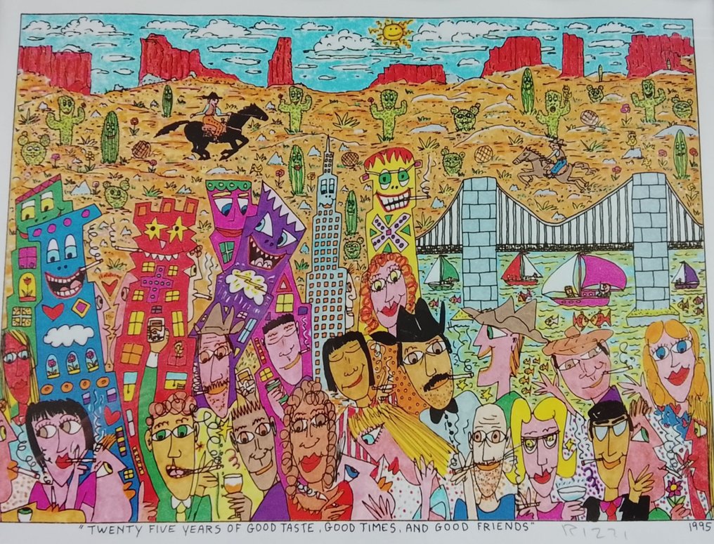 James Rizzi (1950-2011) - Twenty Five Years of Good Times and Good Friends #4.3