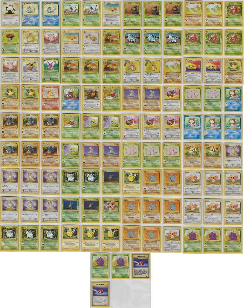 Pokémon - 112 Incomplete set - WOTC - Jungle #1.0