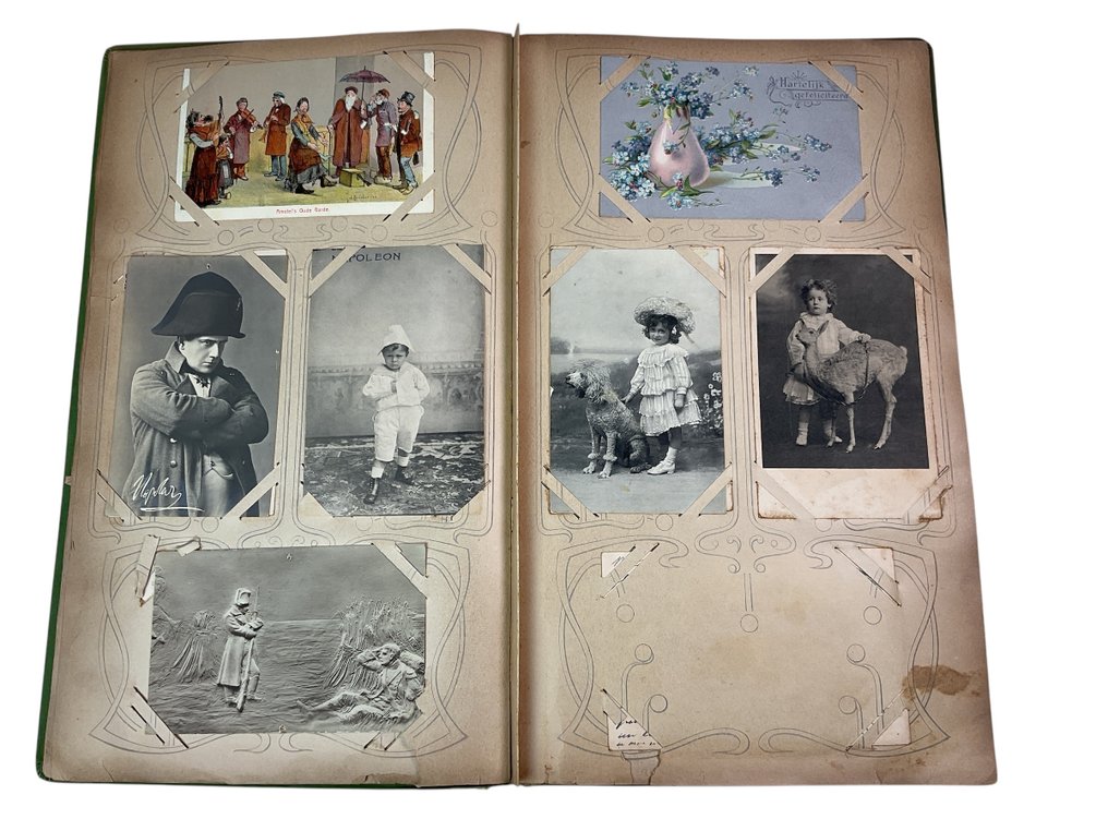 Ολλανδία, Ηνωμένο Βασίλειο, Ολλανδία-Ινδία - Εποχιακές διακοπές, Ευρώπη, Ταχυδρομείο, Βασιλεία, Στρατός, Παιδιά και γυναίκες - Άλμπουμ καρτ-ποστάλ - 1900-1930 #3.2