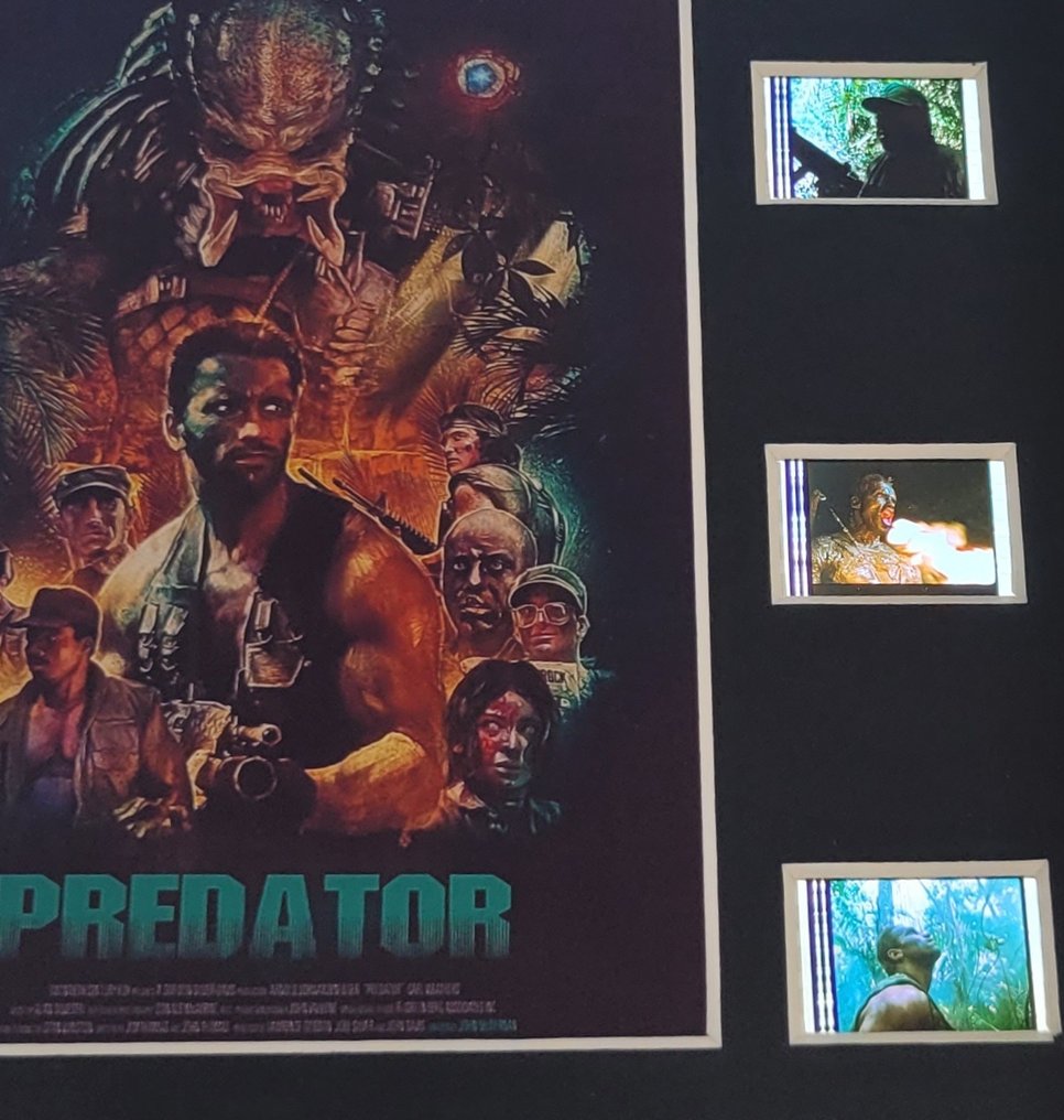 Predator - Framed Film Cell Display with COA #3.2