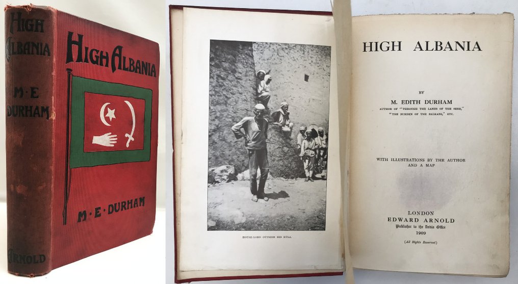M. Edith Durham - High Albania. - 1909 #1.0