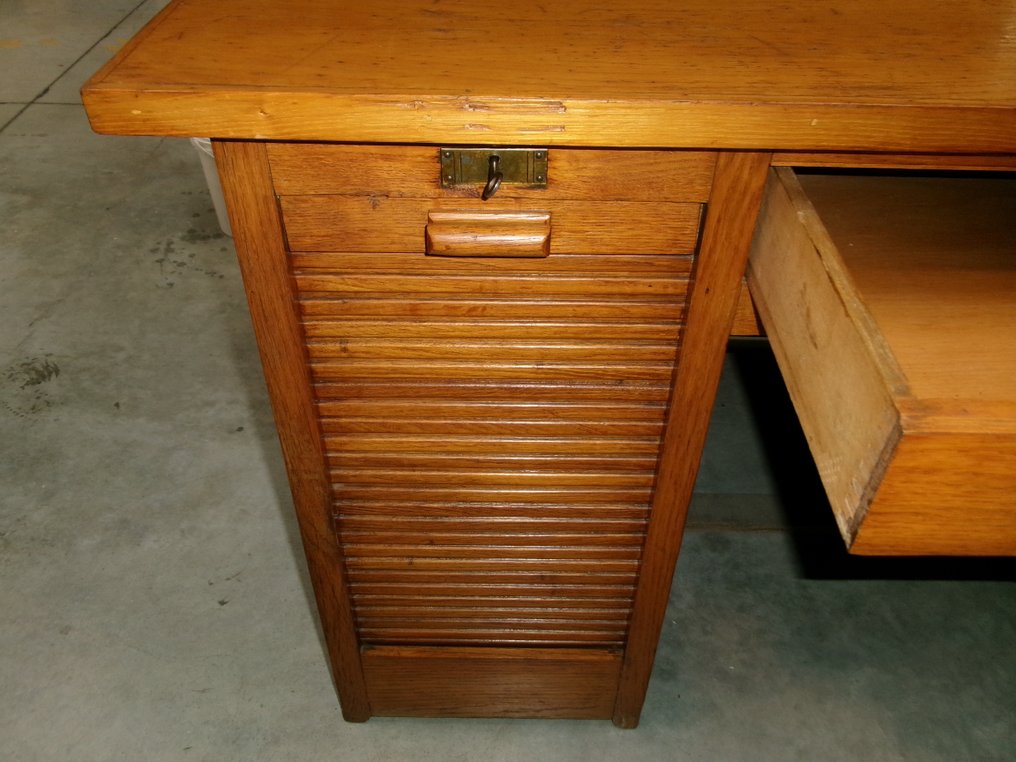 SMI - Società Metallurgica Italiana - Reparto Falegnameria - Sekretærbord - Tre #4.3