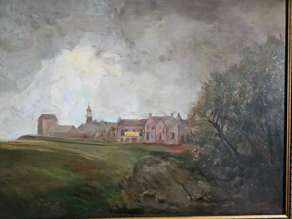 J.Doeleman  (XX) - Schitterend impressionistisch landschap #4.3