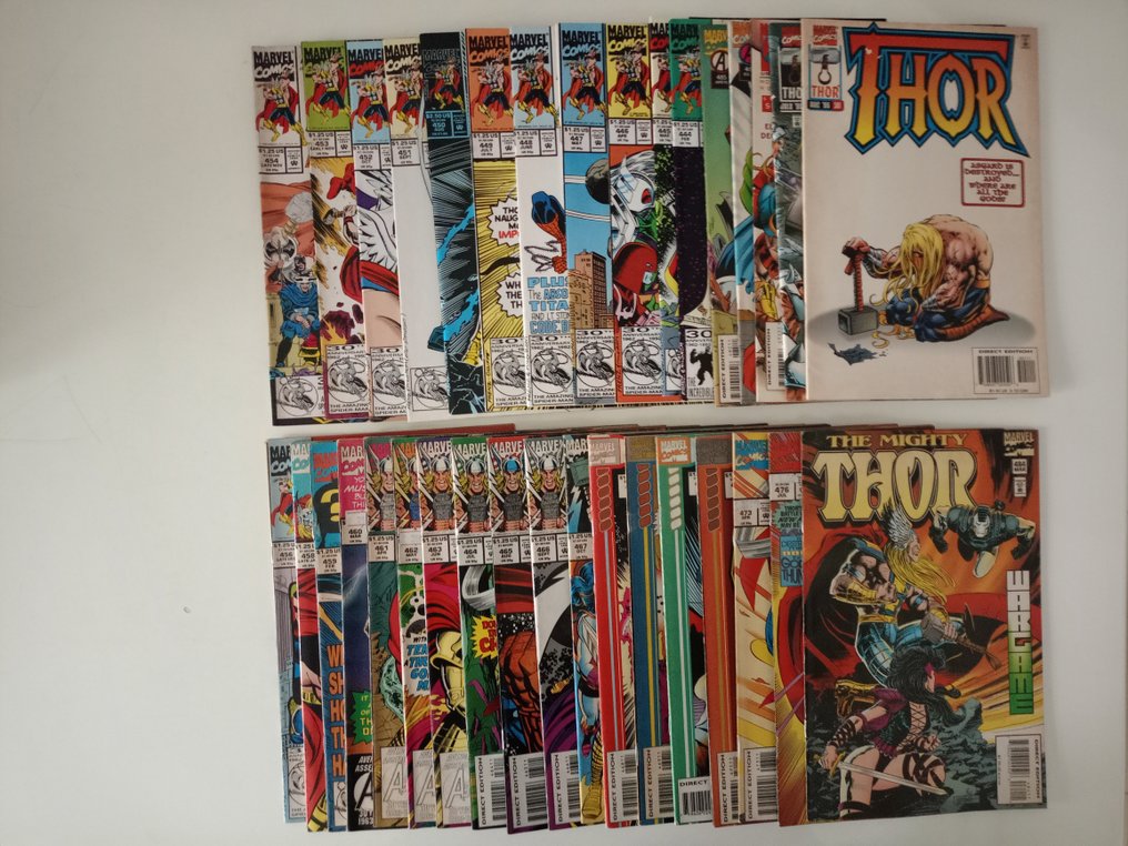 The Mighty Thor, Thor Vari - The Mighty Thor - raccolta di numeri assortiti - 34 Comic, Comic collection - Πρώτη έκδοση - 1992/1995 #1.0