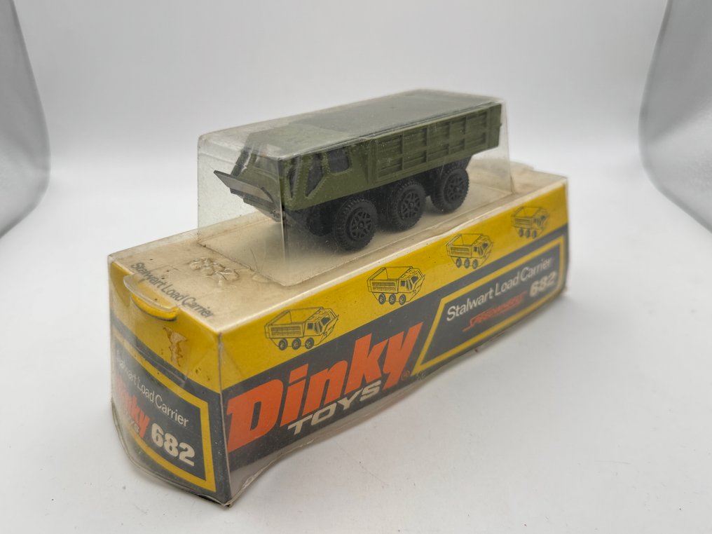 Dinky Toys - 模型军用车辆 - 682 Stalwart Load Carrier With Speedwheels - 无底价 #1.0