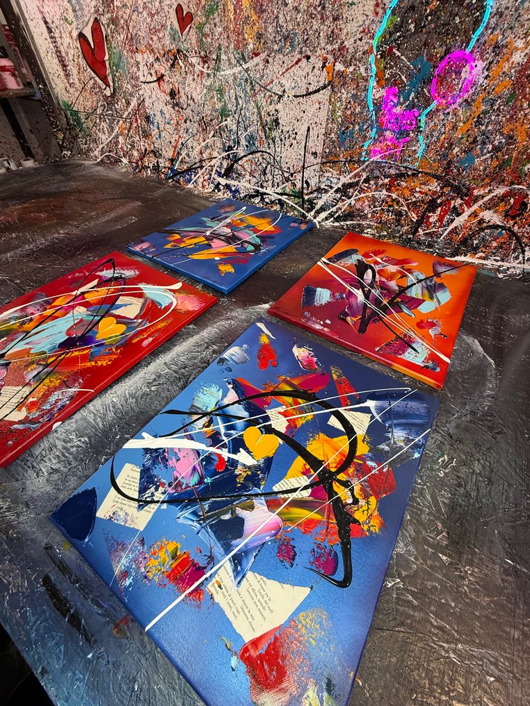 Michele Socionovo - Pagine d'amore (N4 quadri) #4.3