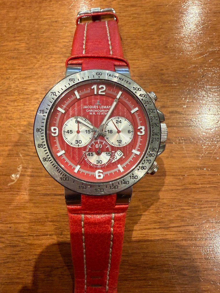 Jacques Lemans - Chronograph W.R. 10 ATM - Bez ceny minimalnej
- Mężczyzna - 2010 #1.0