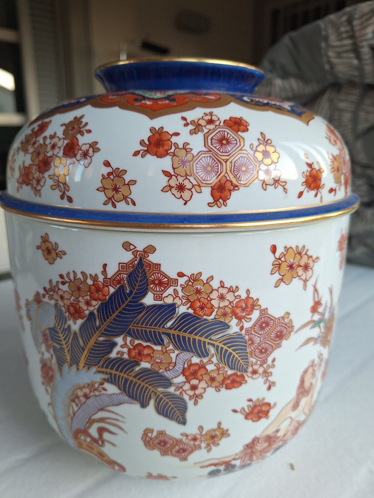 Vista Allegre - Lidded vase  - Porcelain - Glass with lid and dish #3.2