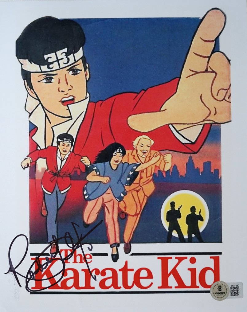 The Karate Kid Robert Ito (Miyagi Yakuga) - Autograph, Photo with Beckett COA #1.0