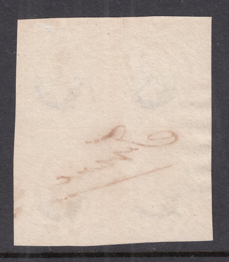 Ολλανδία 1852 - Βασιλιάς Willem III, σε τετράγωνο. - NVPH 1 #1.0