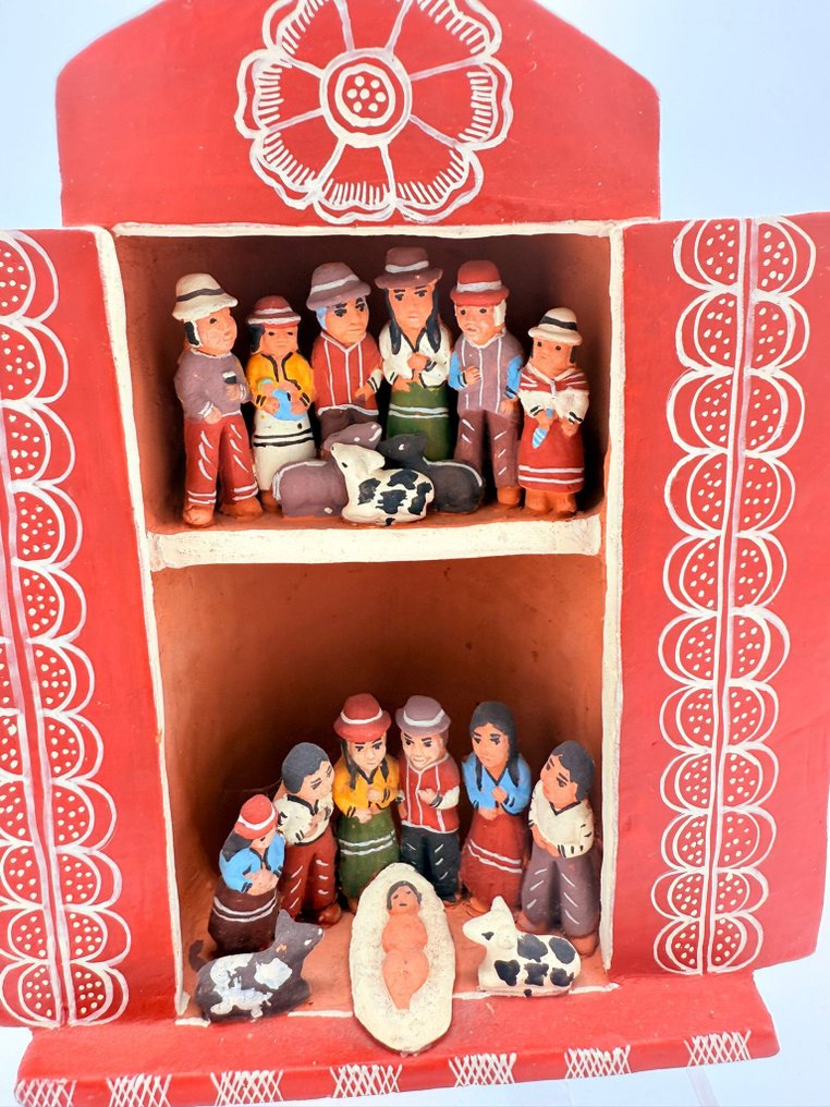 秘鲁圣诞马厩 - Terracotta - 1980-1990 #2.1