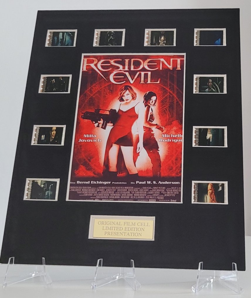 Resident Evil - Framed Film Cell Display with COA #4.3