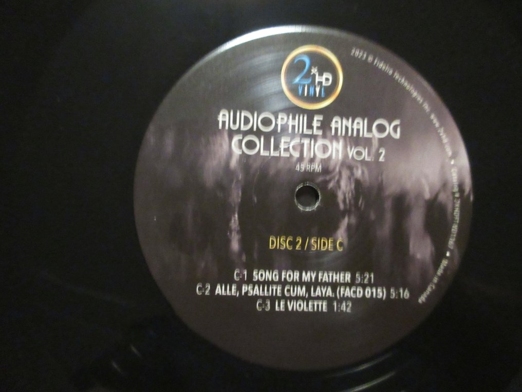 Various - Audiophile Analog Collection Vol. 2 - 2 x LP Album (dobbelt album) - 200 gram - 2023 #4.3