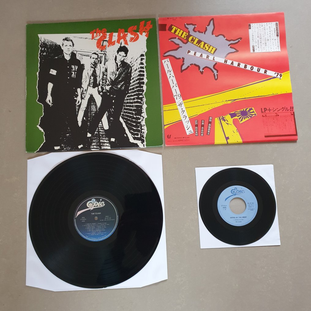 The Clash - Pearl Harbour '79 - special double package LP and 7" - Titoli vari - Album LP (più oggetti) - Stampa giapponese - 1979 #1.0