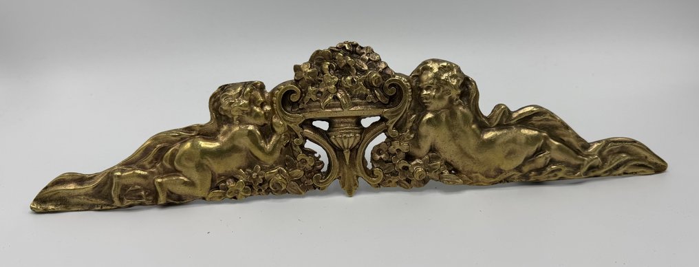 装饰饰品 - 法国 - 青铜牌 - 38厘米 #1.0