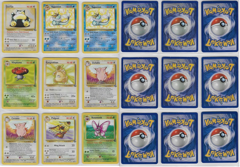 Pokémon - 112 Incomplete set - WOTC - Jungle #1.0