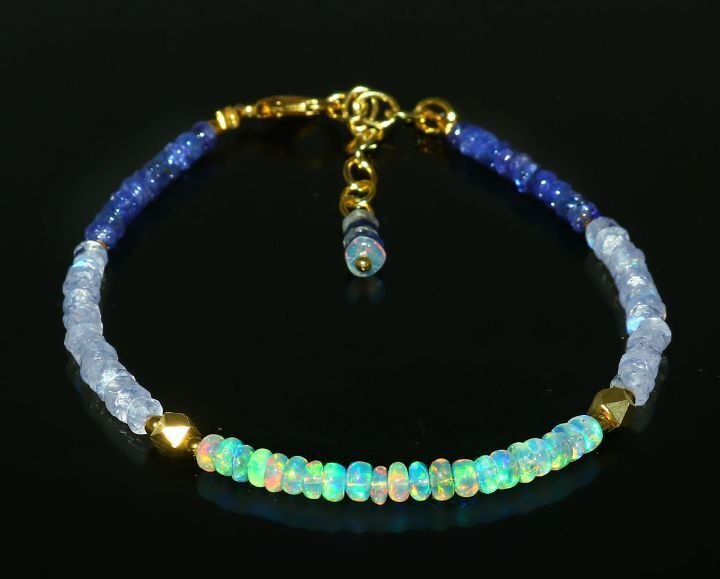 OPALA NATURAL - TANZANITAS - PEDRA DA LUA - 6,3 g- 6.3 g #1.0