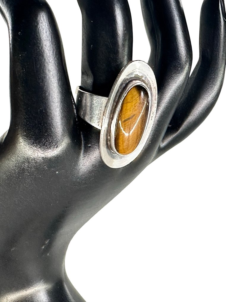 Niels Erik From - Krysoberyl - Sterling sølv - Ring #1.0