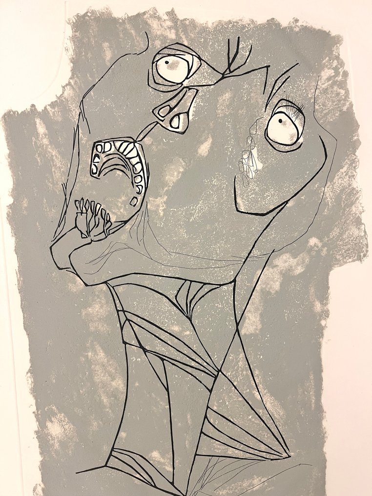 Oswaldo Guayasamín (1919-1999) - EL Grito #1.0