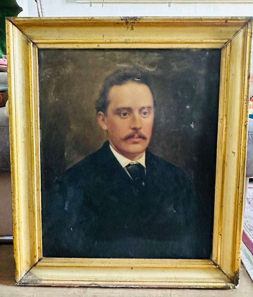 Antonio Spinelli (XIX) - Portrait bourgeois #1.0