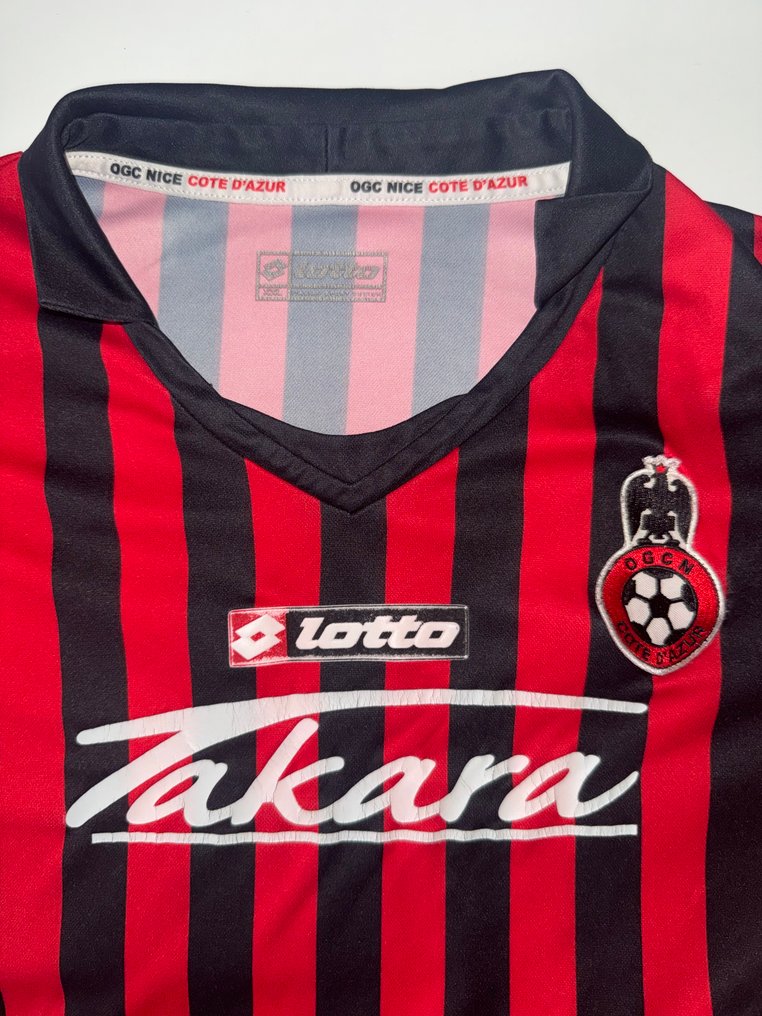 OGC Nice - Ligue 1 - 2008 - Fotbollströja #1.0