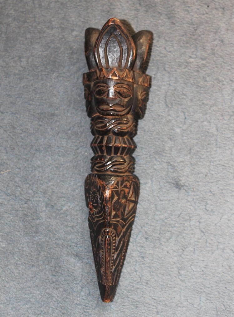 Gros Phurba 的喜马拉雅山地巫师 - 木 - 20世纪 #1.0