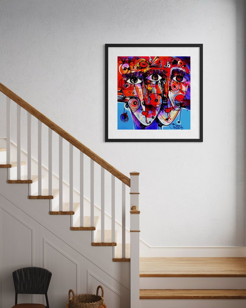 Simeon Gonzales - Juntos con Flores (NO RESERVE PRICE) #3.2