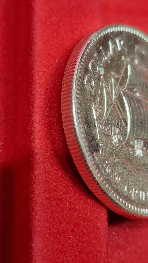 Canada. 1 Dollar 1979 300° anniversario nave Griffon  (Ingen mindstepris) #3.2