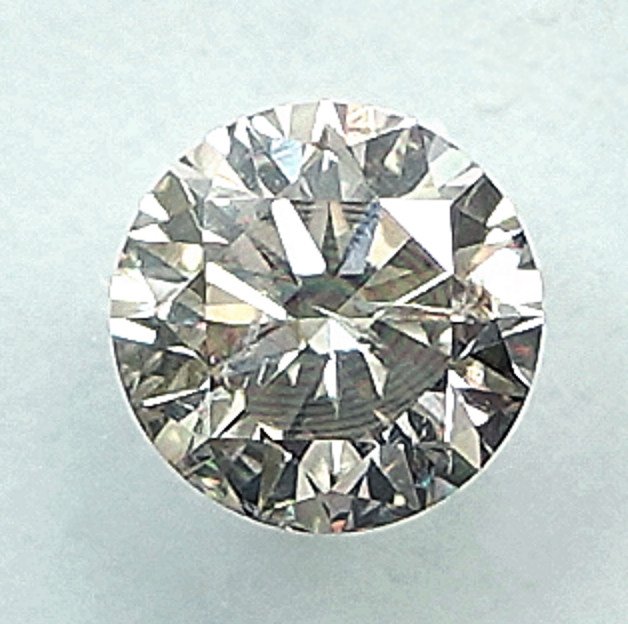 没有保留价 - 1 pcs 钻石  (天然)  - 0.23 ct - 圆形 - I2 内含二级 - 国际宝石研究院（IGI） #2.1