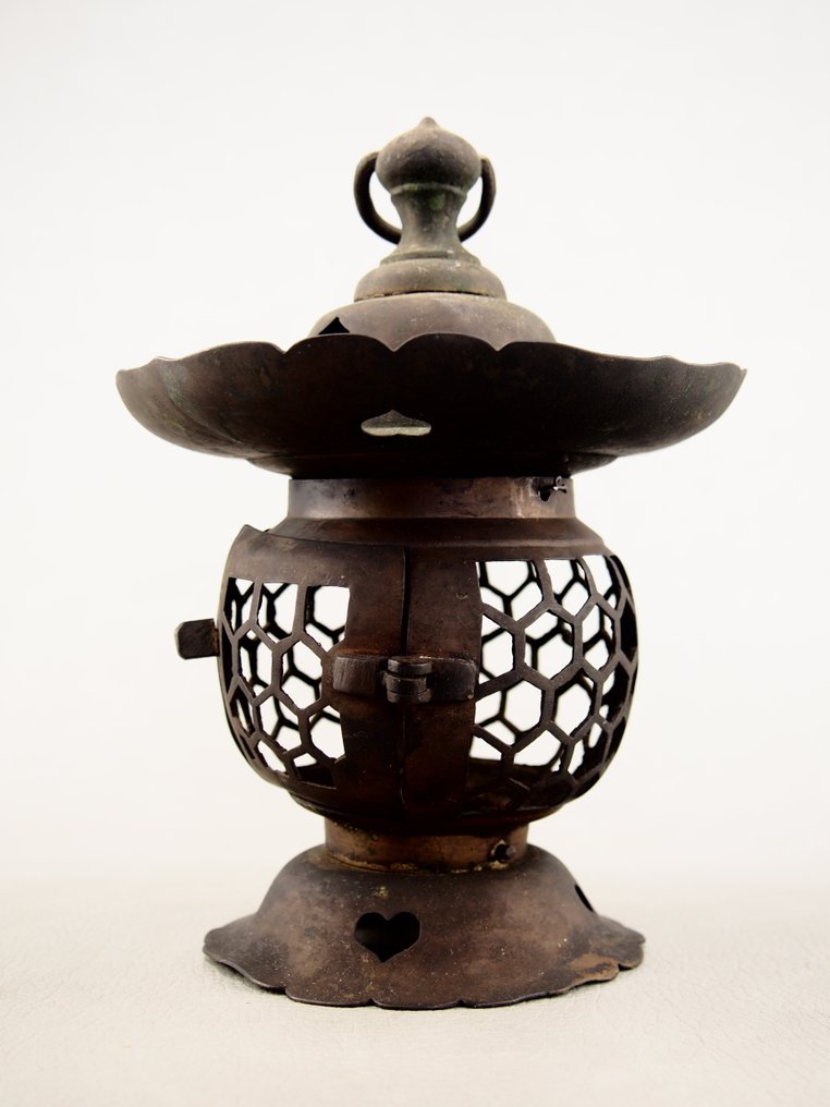 Lanterna appesa - Ottone - Giappone - Periodo Meiji (1868-1912) #1.0