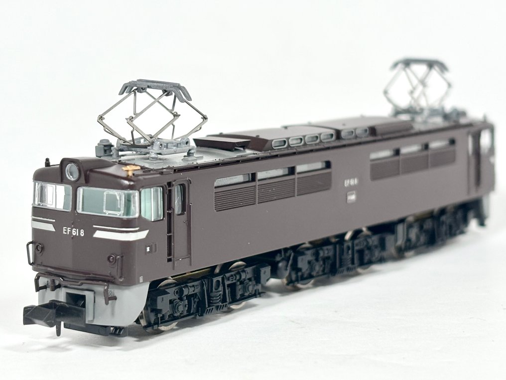 MICROACE N - A3603 - Model train (1) - EF61-8 – Improved Version (Brown) (Powered) - JNR #1.0