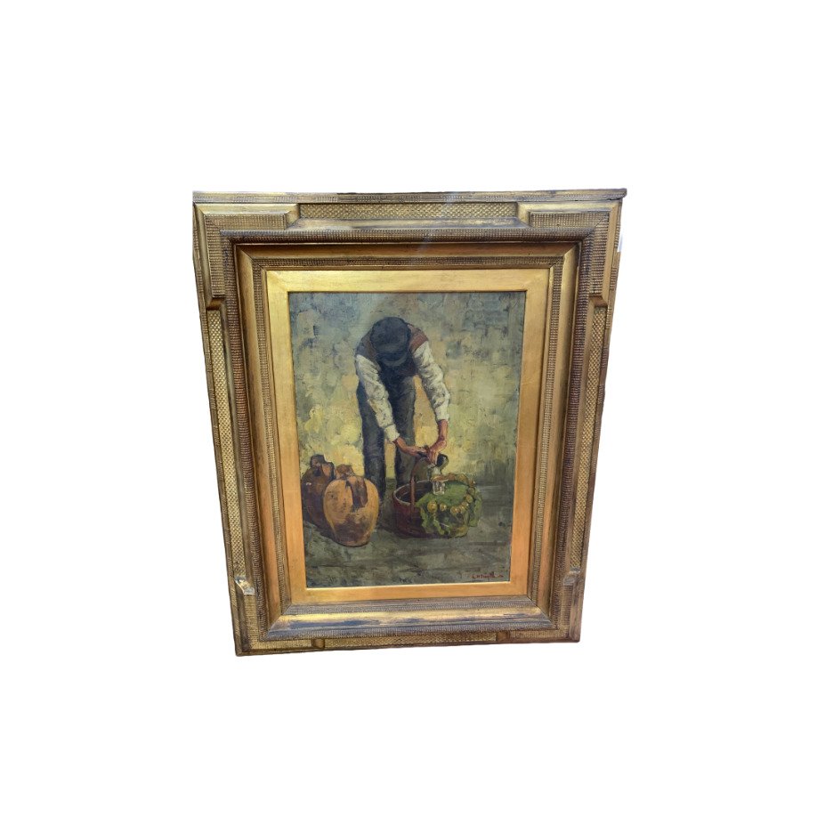 Ermogene Miraglia (1907-1964) - Il vinaio #1.0