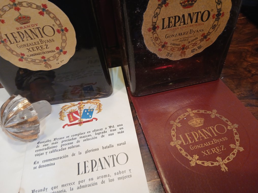 González Byass - Lepanto - b. 1970s, 1980s - 70cl - 2 bottles #4.3