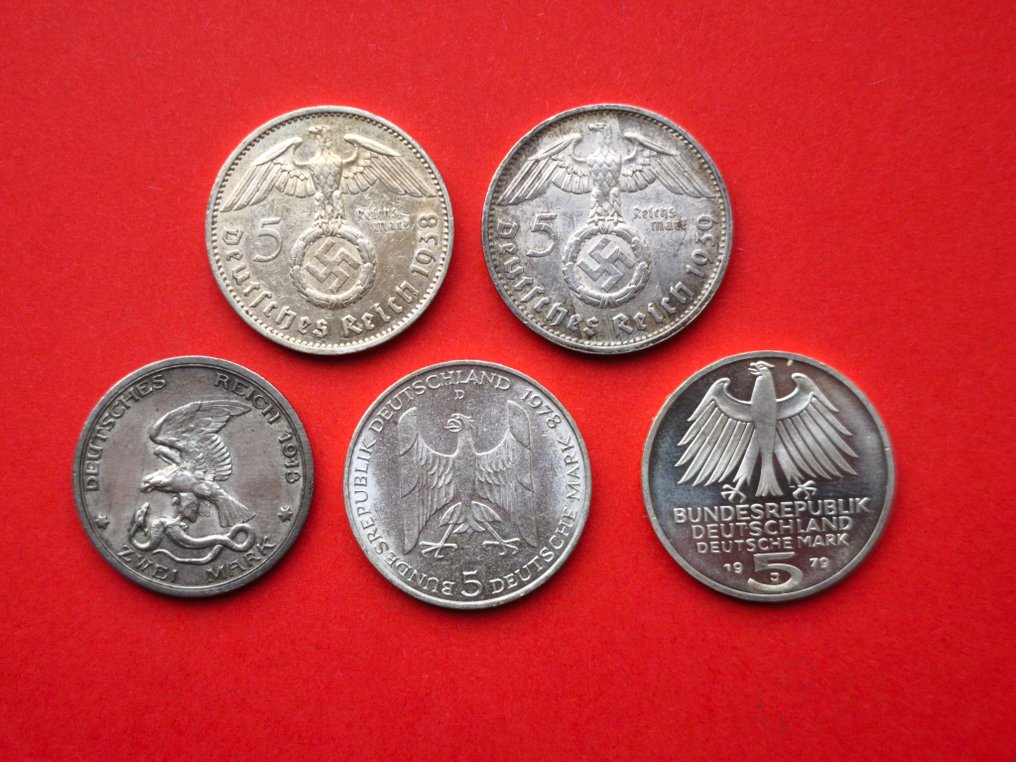 德国. Silver Coins  (没有保留价) #2.1