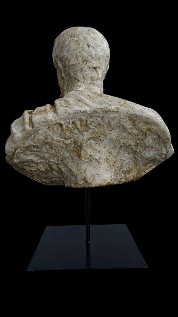 Sculpture, Busto Pertinace - 37 cm - poudre de marbre #1.0