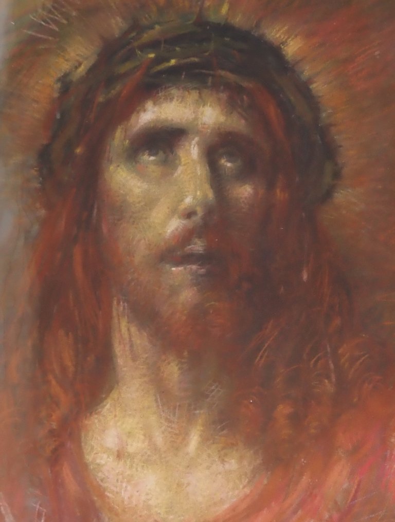 Henry de Groux - Christ with crown of thorns #3.2