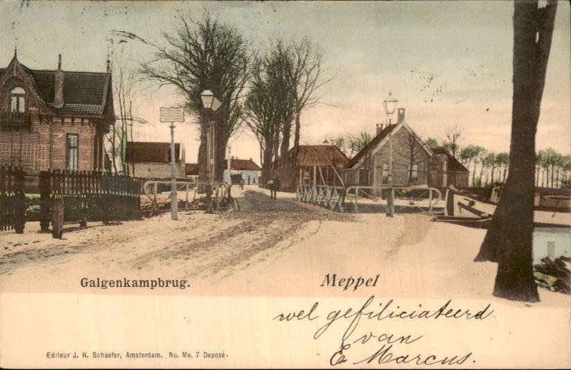 Netherlands - Meppel - Postcard (114) - 1900-1960 #1.0